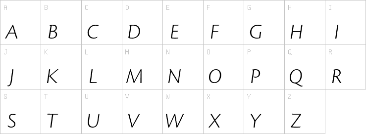 Uppercase characters