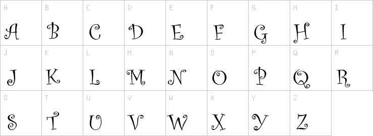 Uppercase characters