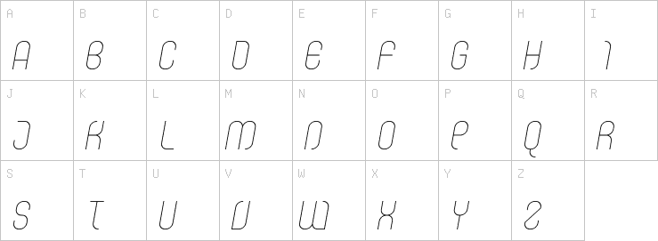 Uppercase characters