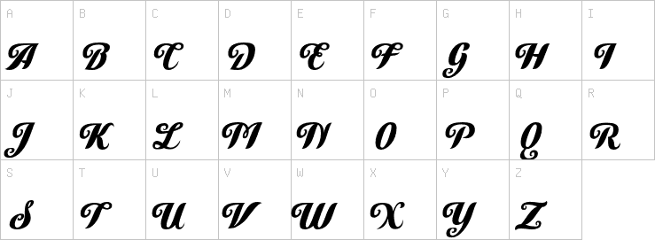 Uppercase characters