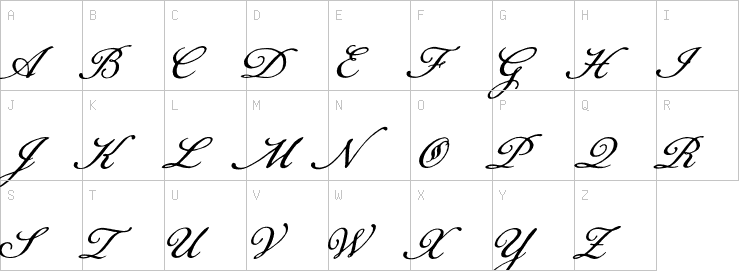 Uppercase characters