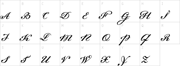 Uppercase characters