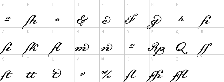 Uppercase characters