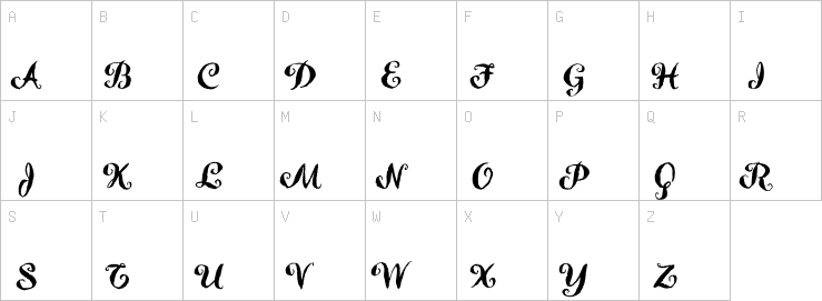 Uppercase characters