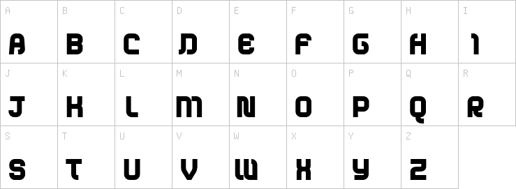 Uppercase characters