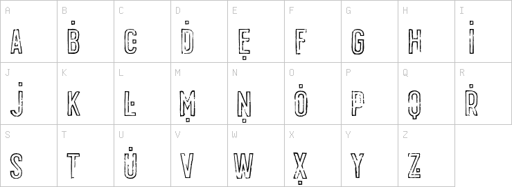 Uppercase characters