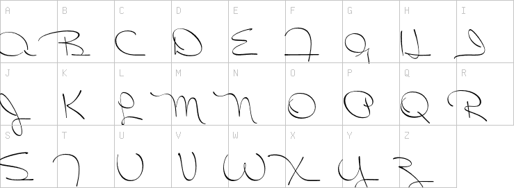 Uppercase characters