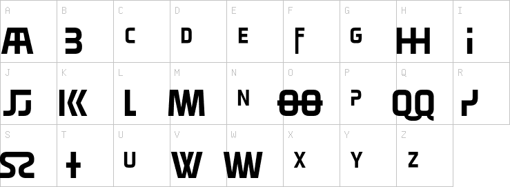 Uppercase characters