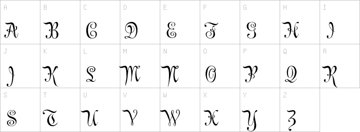 Uppercase characters