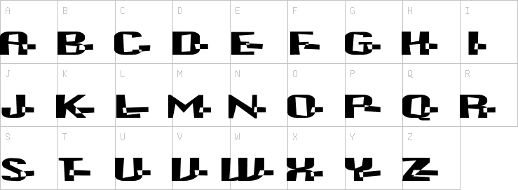 Uppercase characters