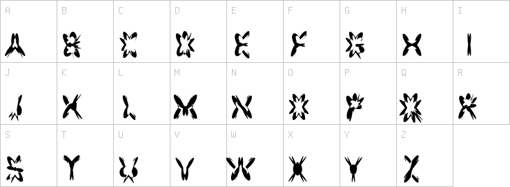 Uppercase characters