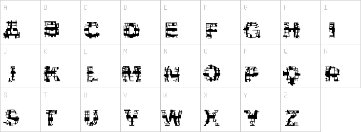 Uppercase characters