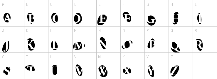 Uppercase characters