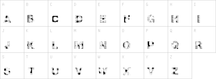 Uppercase characters