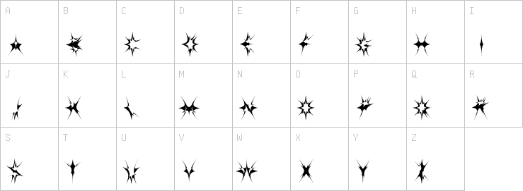 Uppercase characters