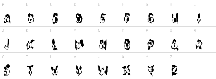 Uppercase characters