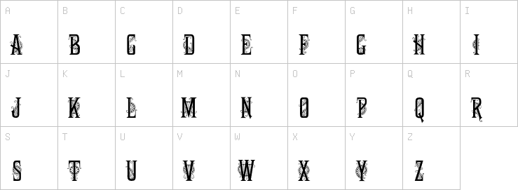 Uppercase characters