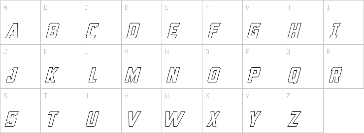 Uppercase characters