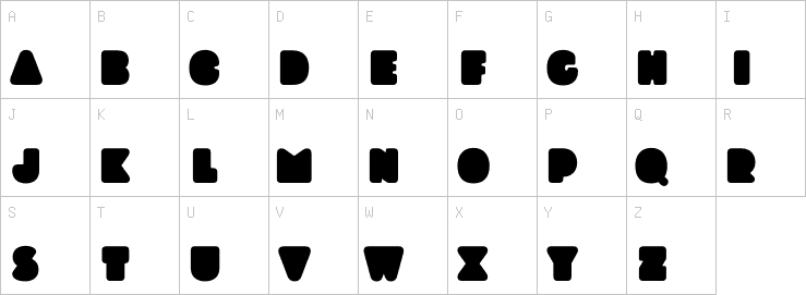 Uppercase characters