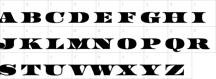 Uppercase characters