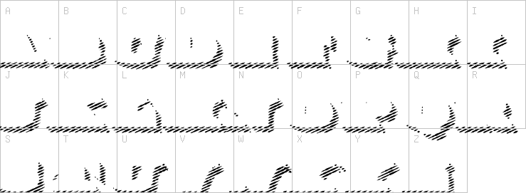 Uppercase characters