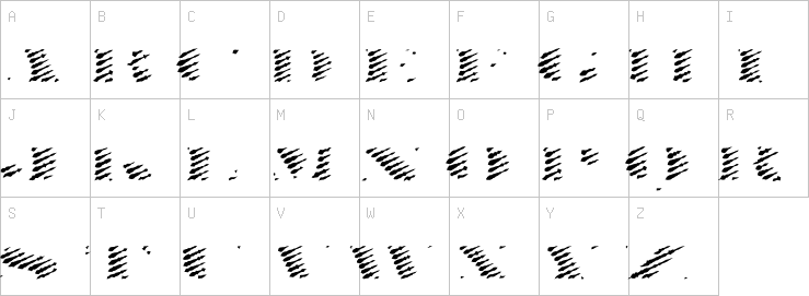 Uppercase characters