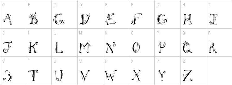 Uppercase characters