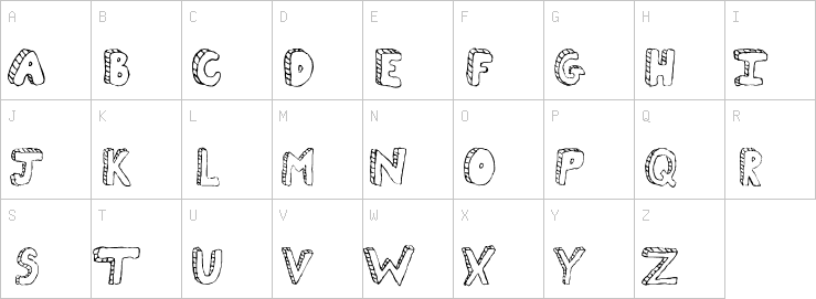 Uppercase characters