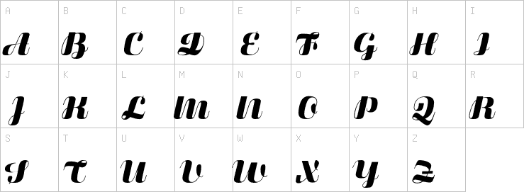 Uppercase characters