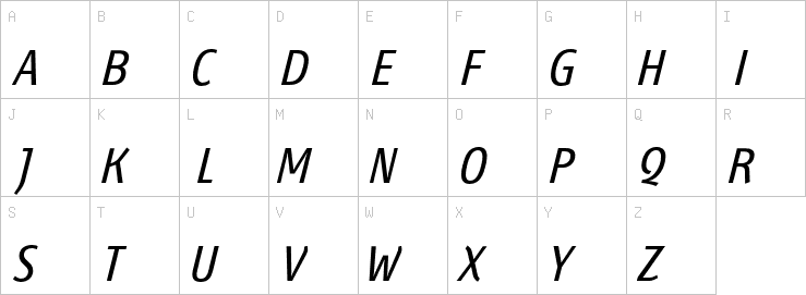 Uppercase characters