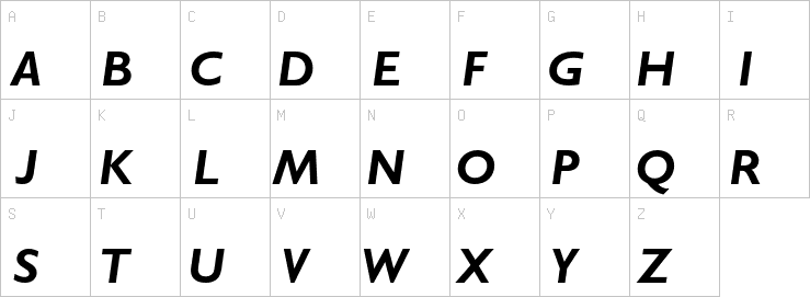 Uppercase characters