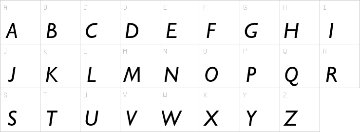 Uppercase characters