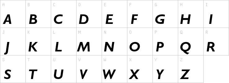 Uppercase characters