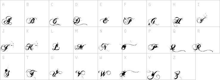 Uppercase characters