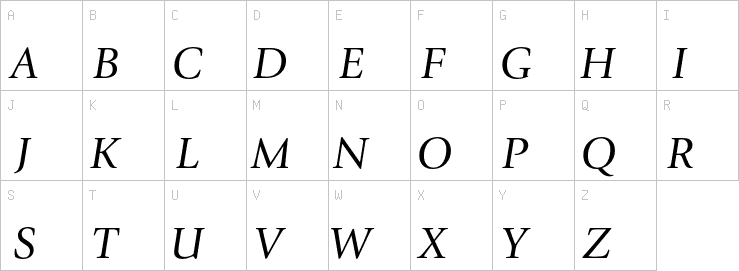 Uppercase characters