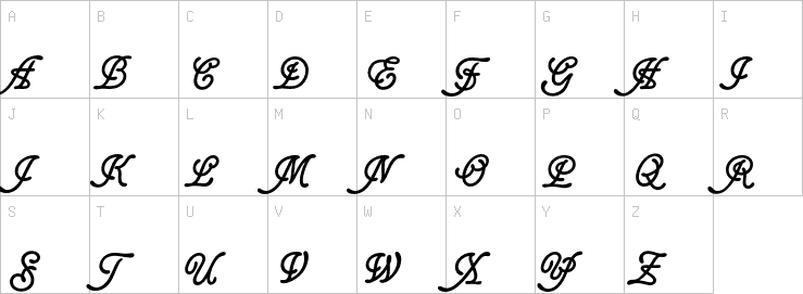 Uppercase characters