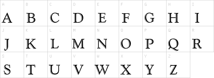 Uppercase characters