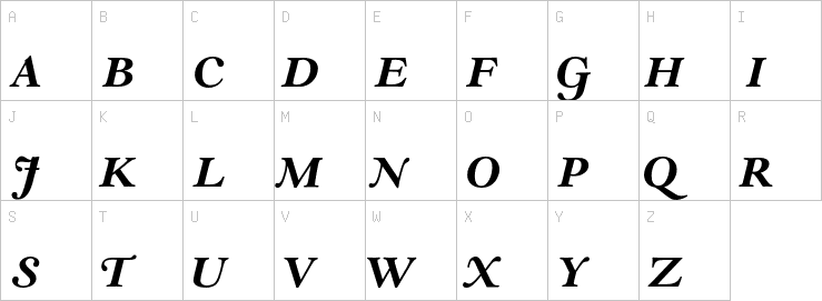 Uppercase characters