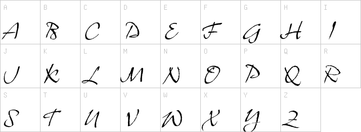 Uppercase characters