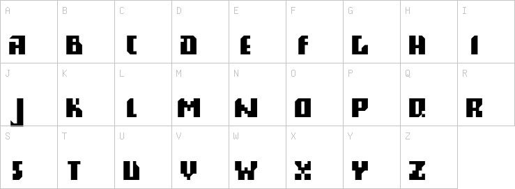 Uppercase characters