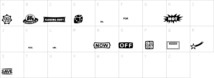Uppercase characters