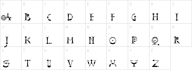 Uppercase characters