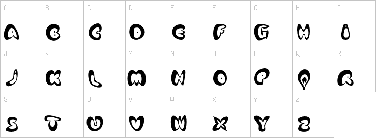 Uppercase characters