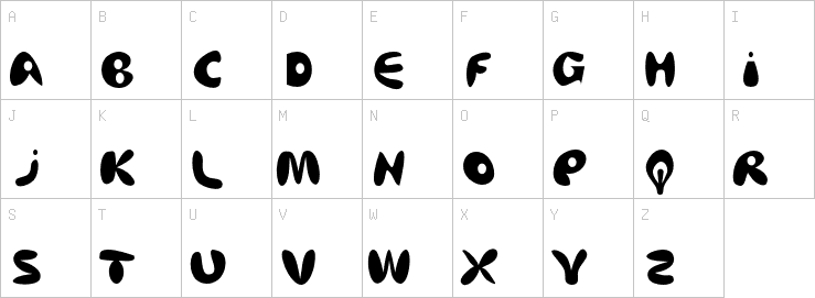 Uppercase characters