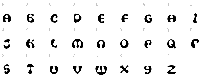 Uppercase characters