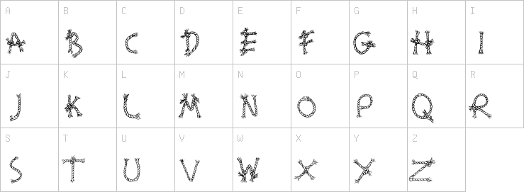 Uppercase characters