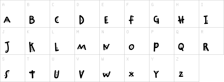 Uppercase characters