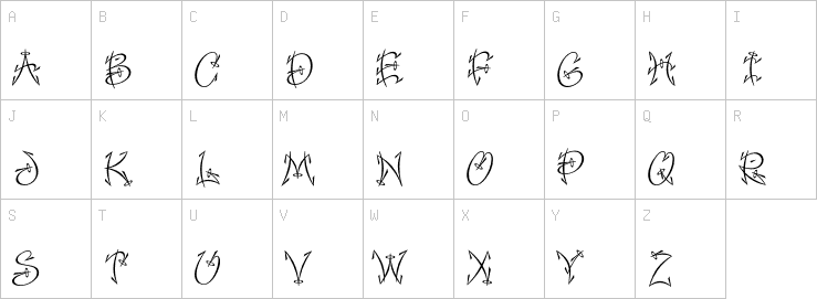 Uppercase characters