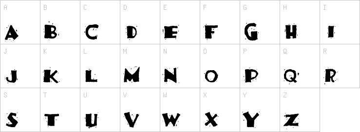 Uppercase characters