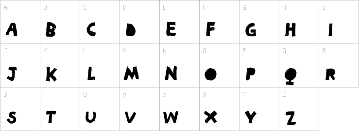 Uppercase characters